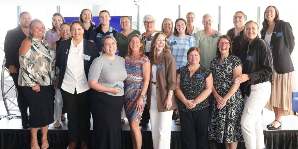 Group shot of all the Women in Sports Leadership graduates with Jenny from UNEP